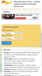 Mobile Screenshot of moj-biorytmus.info